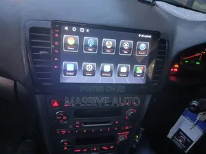 9inch Anradio Fitted on Old Model Subaru Legacy Car