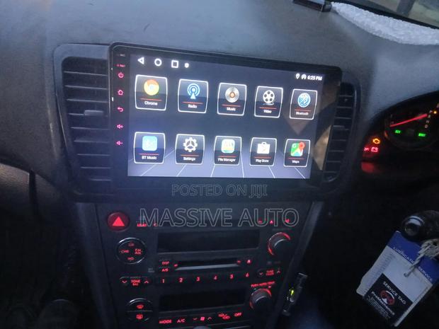 9inch Anradio Fitted on Old Model Subaru Legacy Car