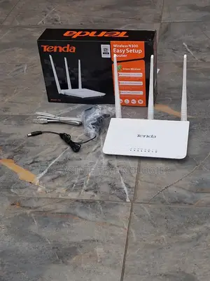 Tenda F3 Wireless Router With 3 High Gain Antennas