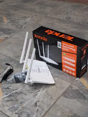 Tenda F3 N300 WiFi Router for Fast Internet Connection