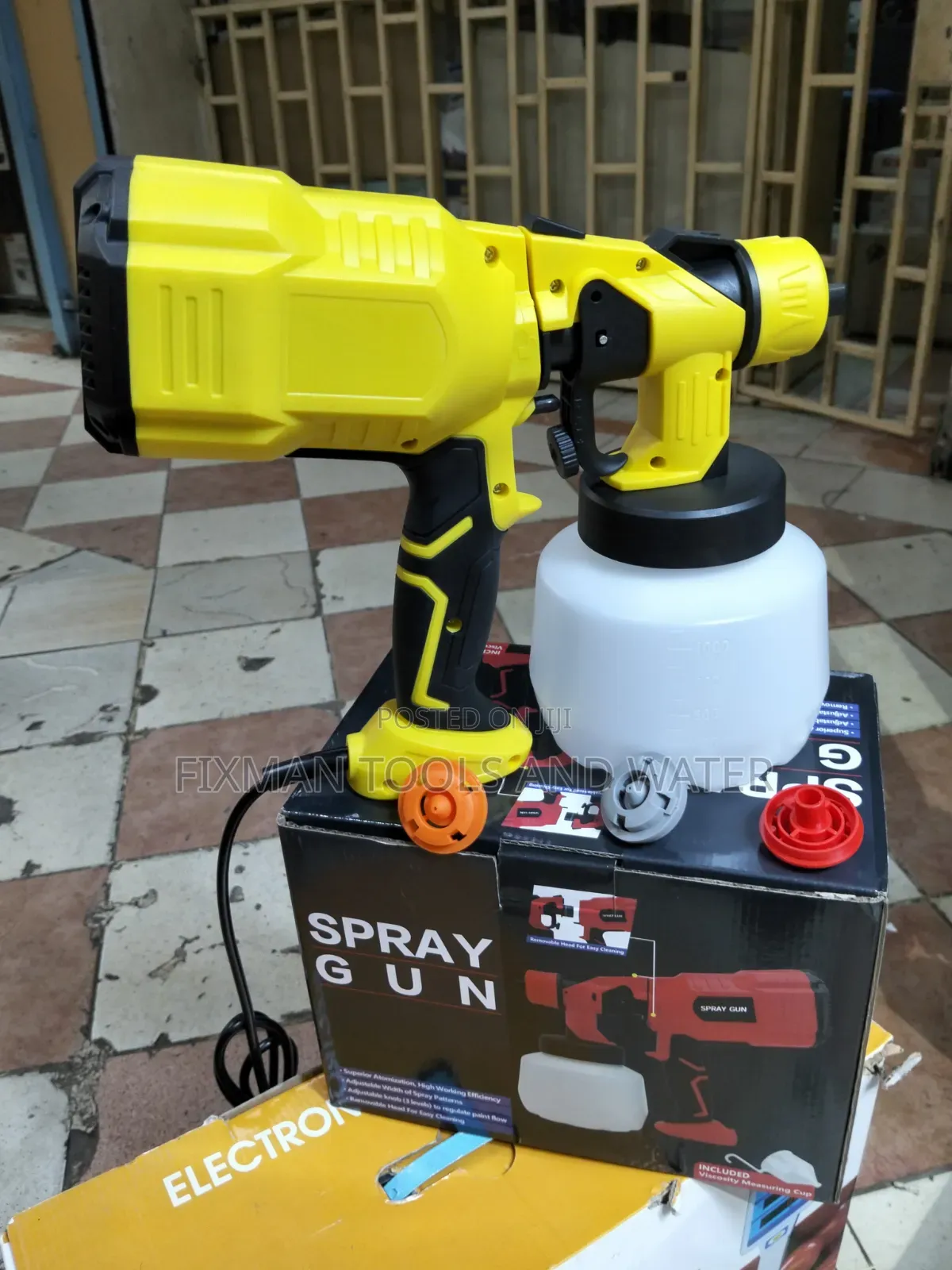 Best Interior Design Paint Sprayer Dewalt 550w + 3 Extra Nozzles