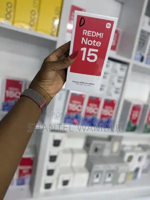 New Xiaomi Redmi Note 15 128 GB Black