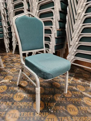 Banquet Chair – Teal Upholstered Stackable Event Chair