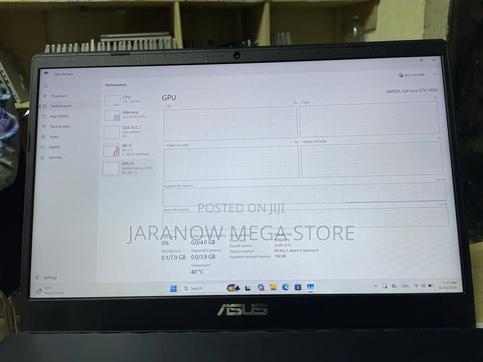 Laptop Asus Vivobook 14 8GB Intel Core i7 SSD 256GB