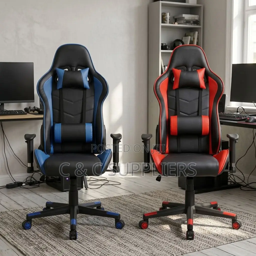 Leather Adjustable Gaming/Study Chair.