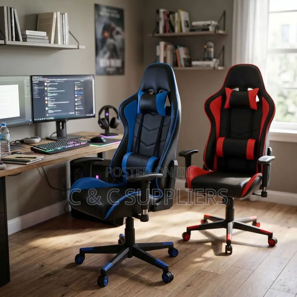 Leather Adjustable Gaming/Study Chair.