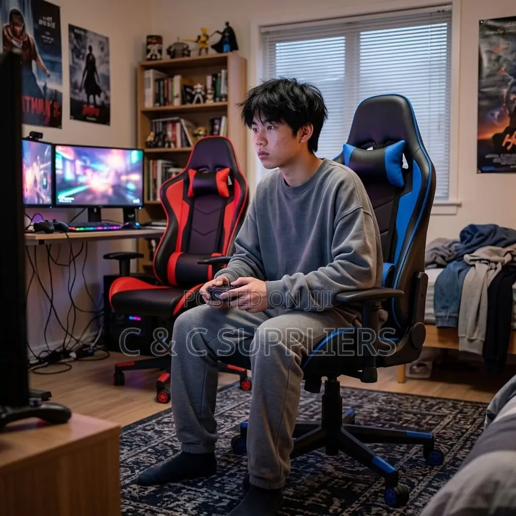 Leather Adjustable Gaming/Study Chair.
