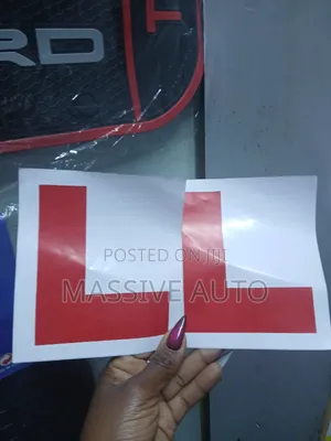 Buy 2pcs Front and Back Learner Stickers/ Learner Stickers