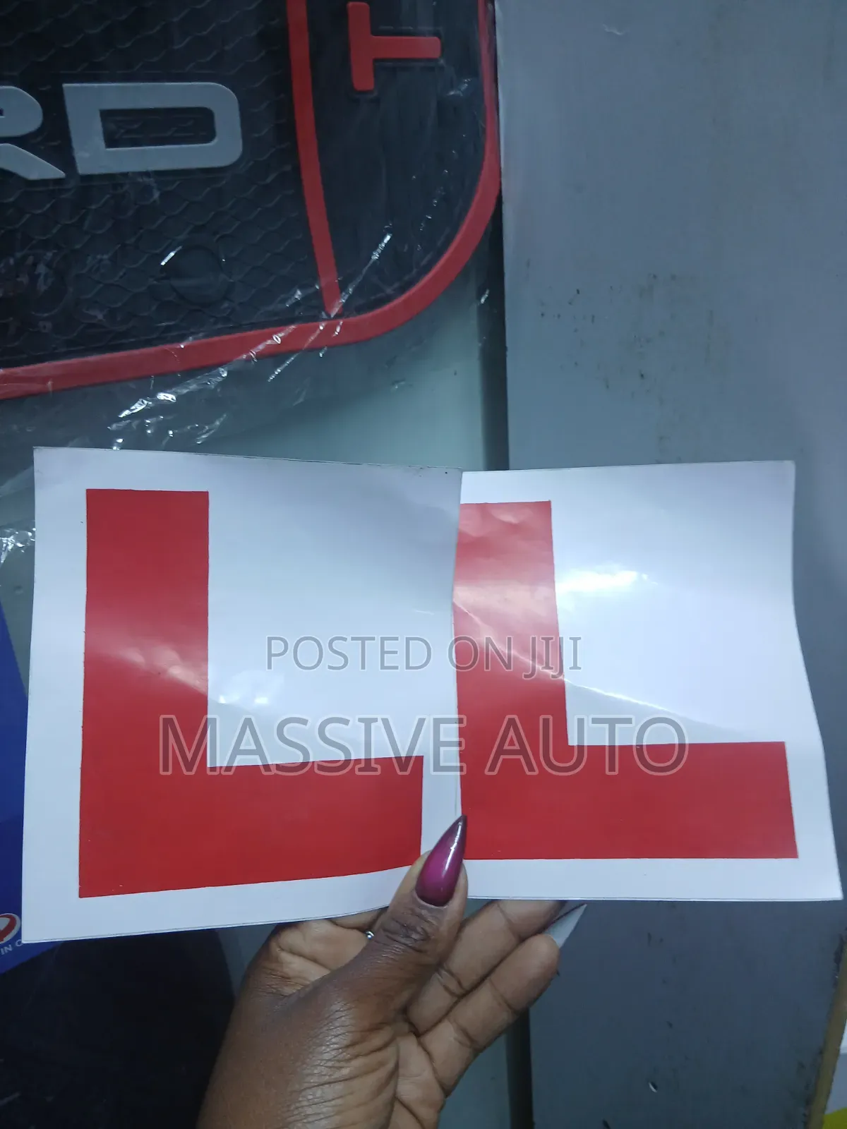 Safety Learner Stickers 2pcs