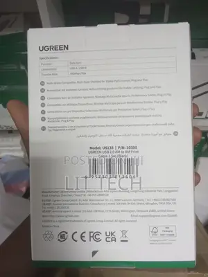 UGREEN USB-A to USB-B Printer 1.5m Cable (Typically Model US135)