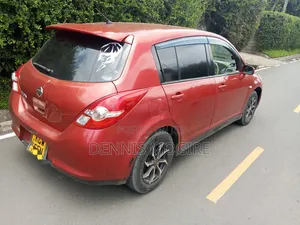 Nissan Tiida 2012 Maroon