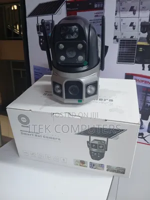 V380 Pro Dual Lens Solar CCTV Camera With 4G SIM Connectivity