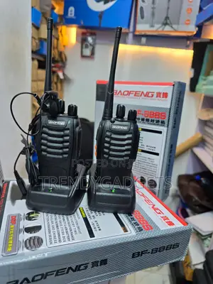 Pair of Baofeng BF-888S Handheld Radios With Batteries