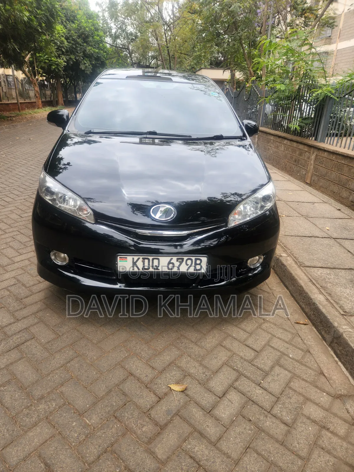 Toyota Wish 2016 Black