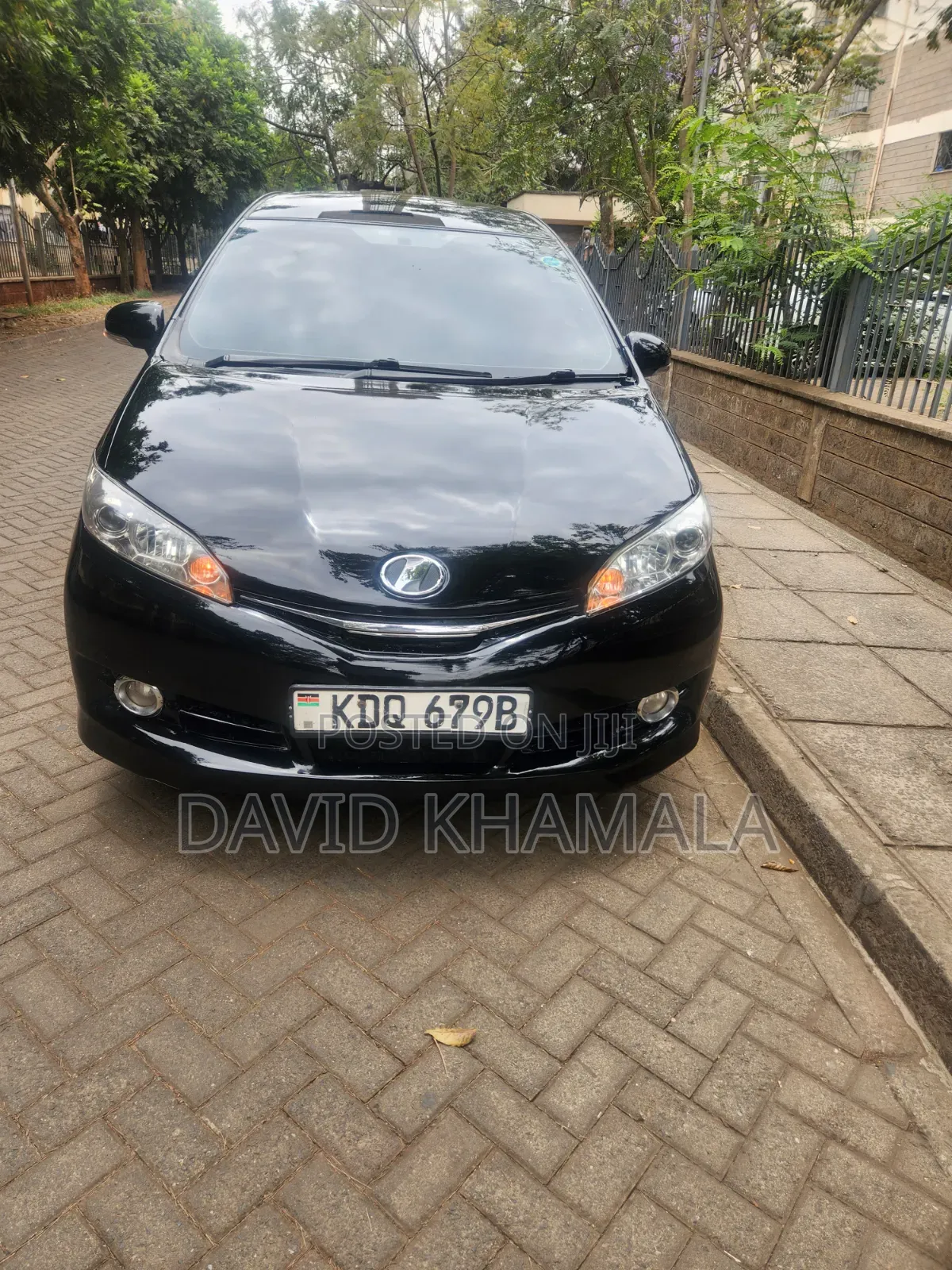 Toyota Wish 2016 Black