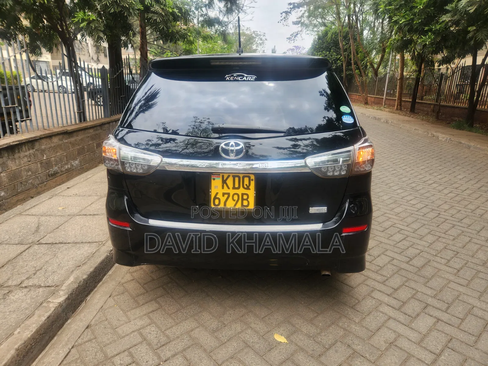 Toyota Wish 2016 Black