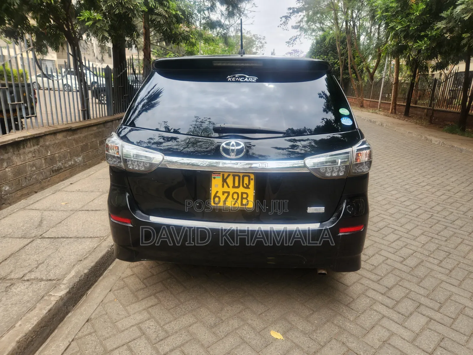 Toyota Wish 2016 Black
