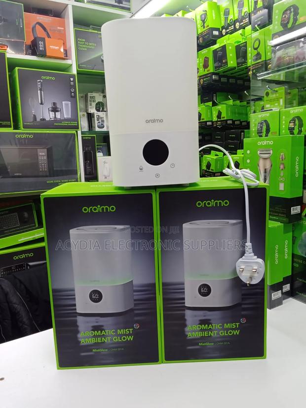 Oraimo MistGlow 3.2L Smart Humidifier With LED Display 7-Color