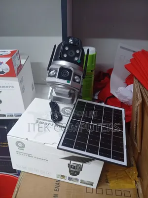 V380 Pro 4G Solar Dual Lens Camera for Smart Property Protection