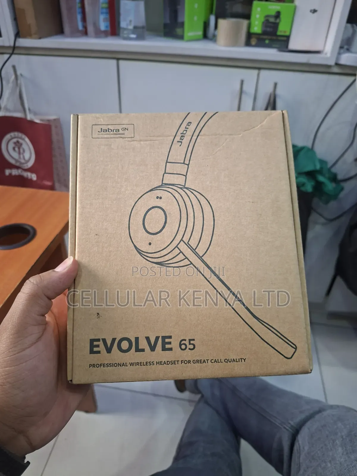 Jabra Evolve 65 TE (Third Edition) Wireless Dual-Ear Headphones