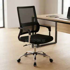 Office Chair; Modern Mid-Back Computer Seat