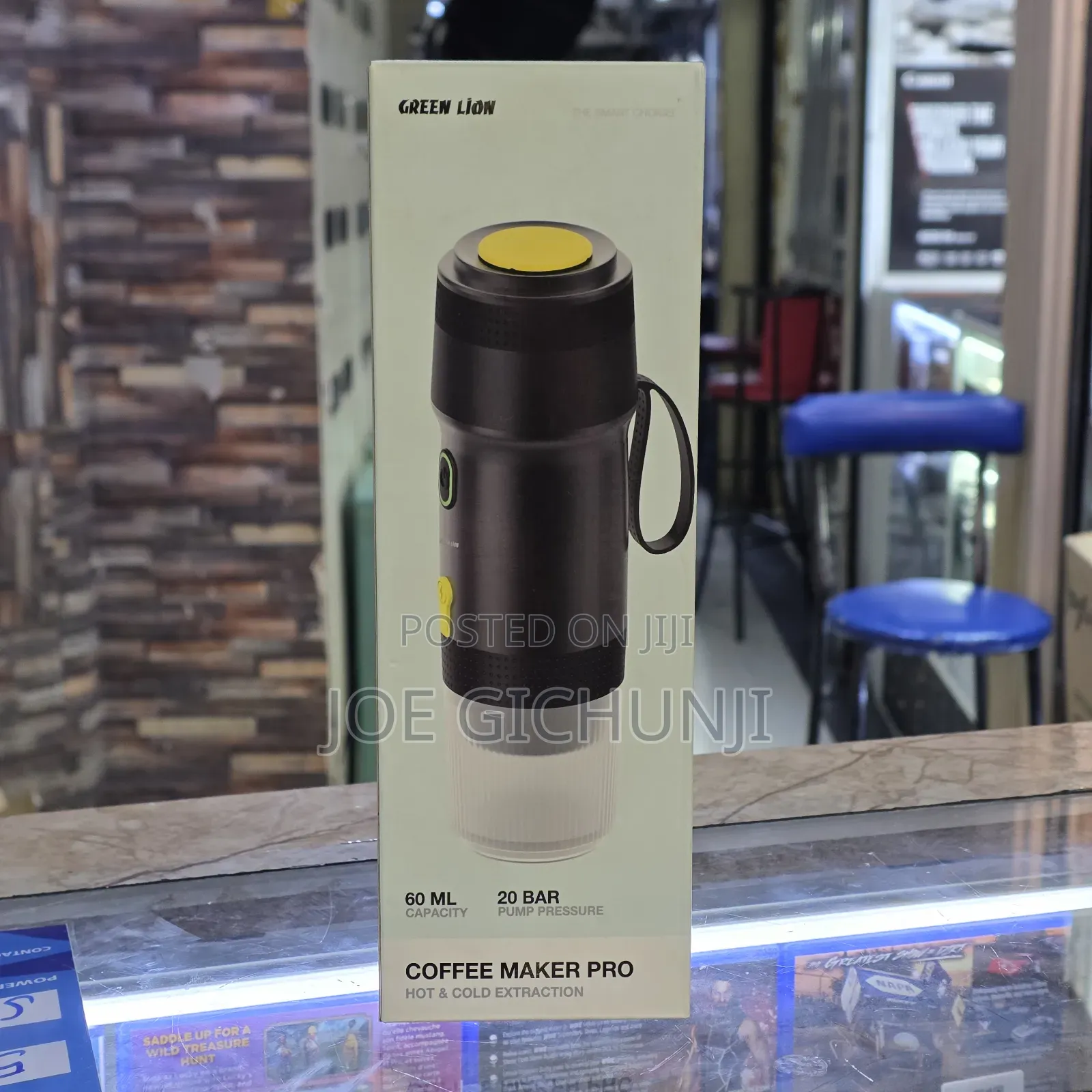 Green Lion Coffee Maker Pro (20 Bar / 60ML / Hot & Cold)