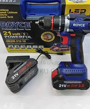 Powerful Cordless Drill 21V