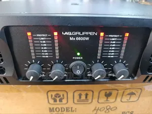 Lab Gruppen 4 Channel MX 6600 Watts Per Channel Stable at 2 Ohms