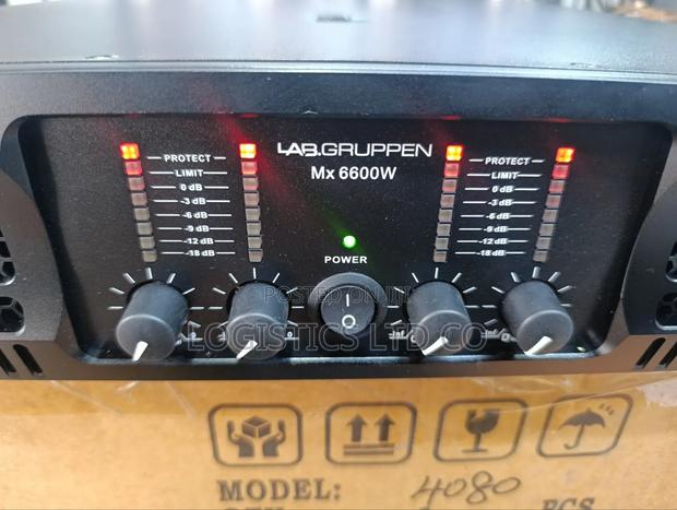 Lab Gruppen 4 Channel MX 6600 Watts Per Channel Stable at 2 Ohms