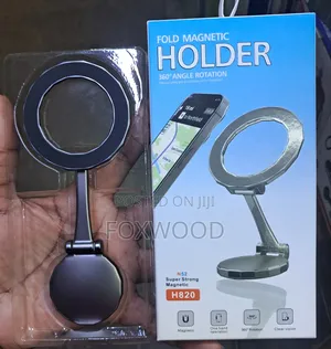 Fold Magnetic Phone Holder 360° Angle Rotation
