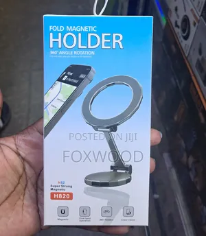 Fold Magnetic Phone Holder 360° Angle Rotation