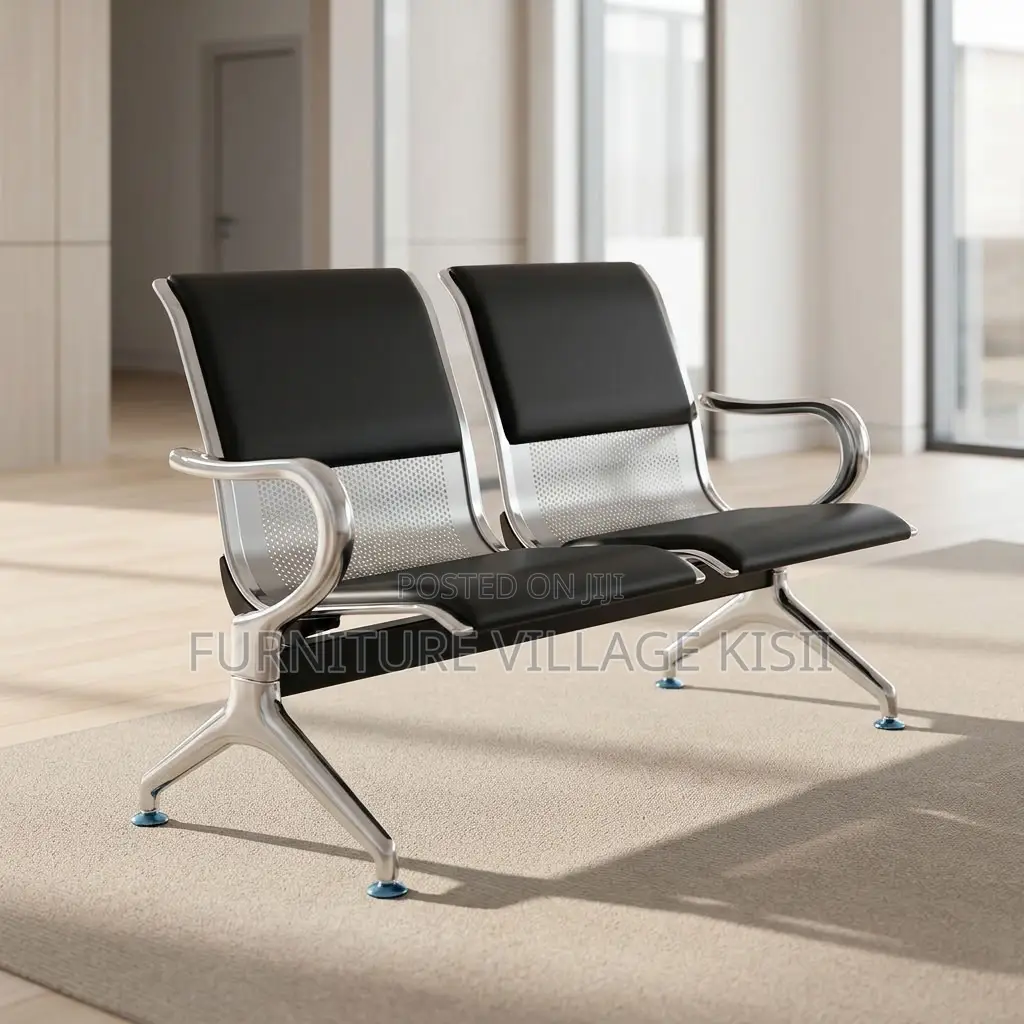 Halg Padded 2-Link Waiting Bench