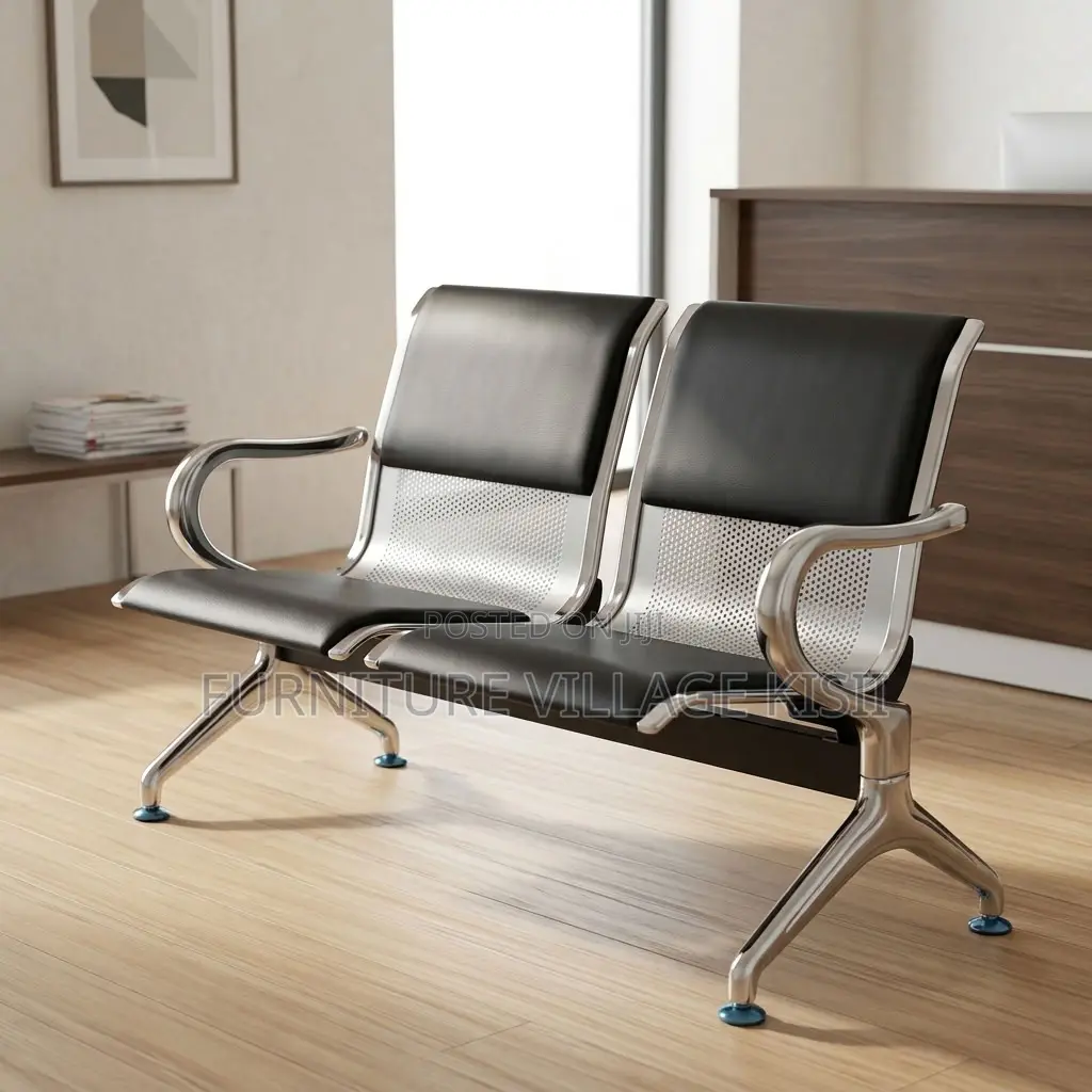 Halg Padded 2-Link Waiting Bench