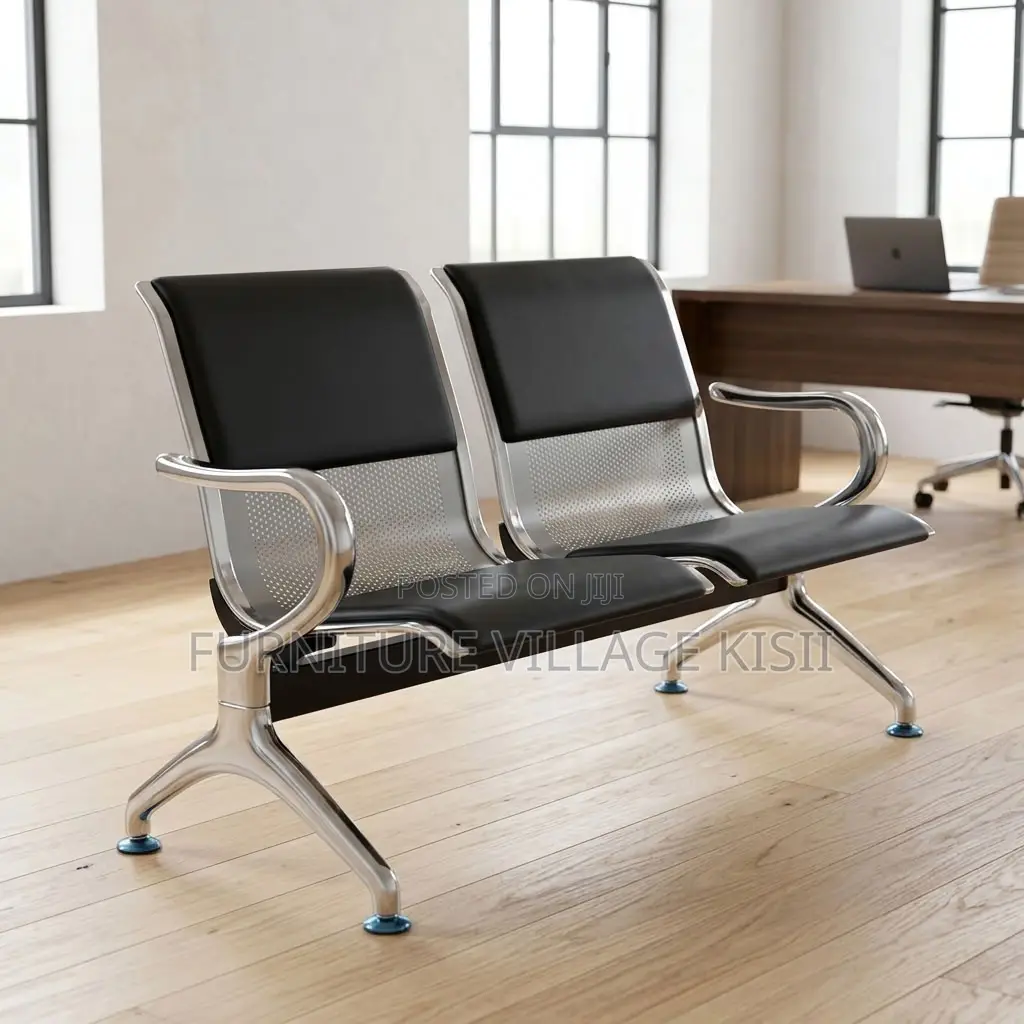Halg Padded 2-Link Waiting Bench