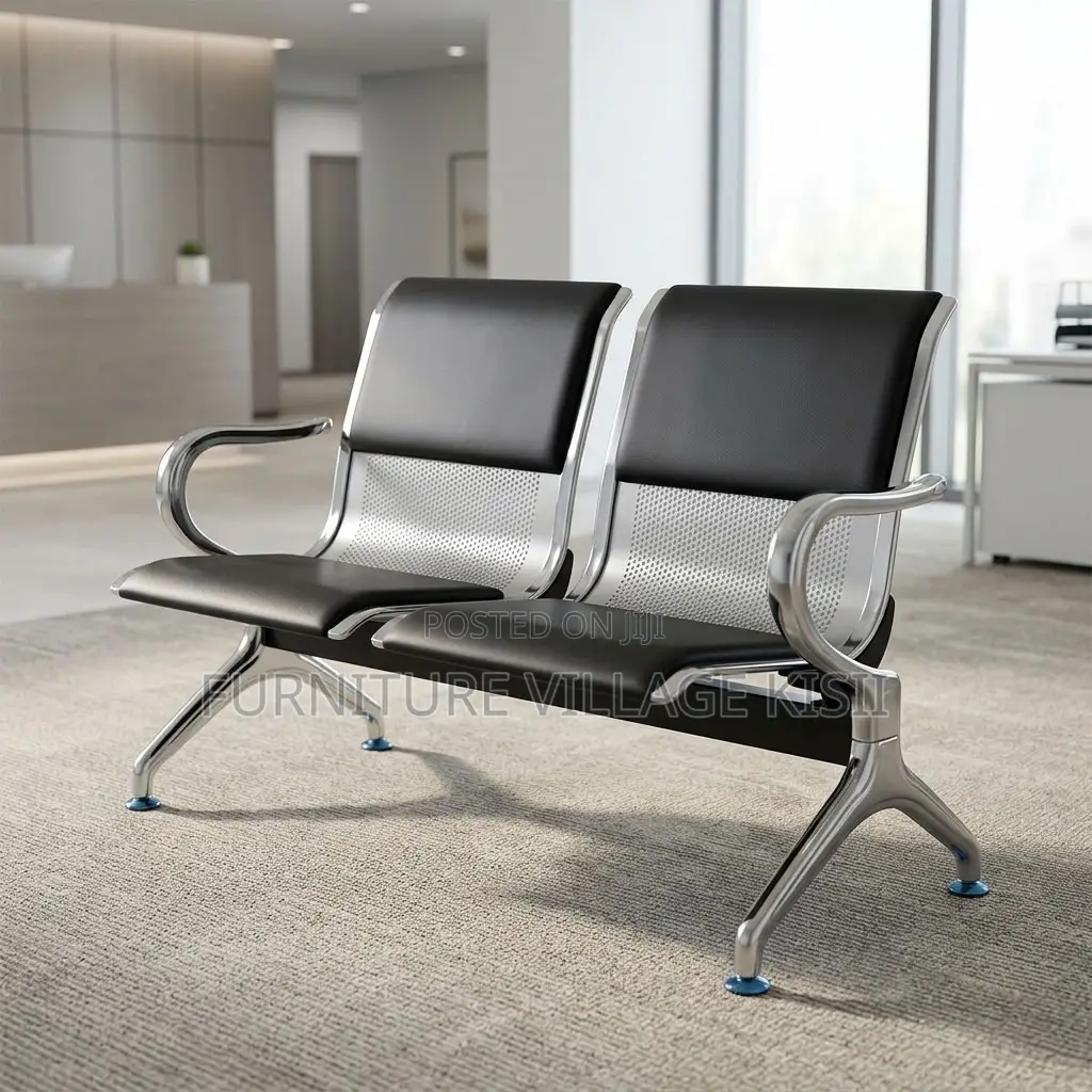Halg Padded 2-Link Waiting Bench