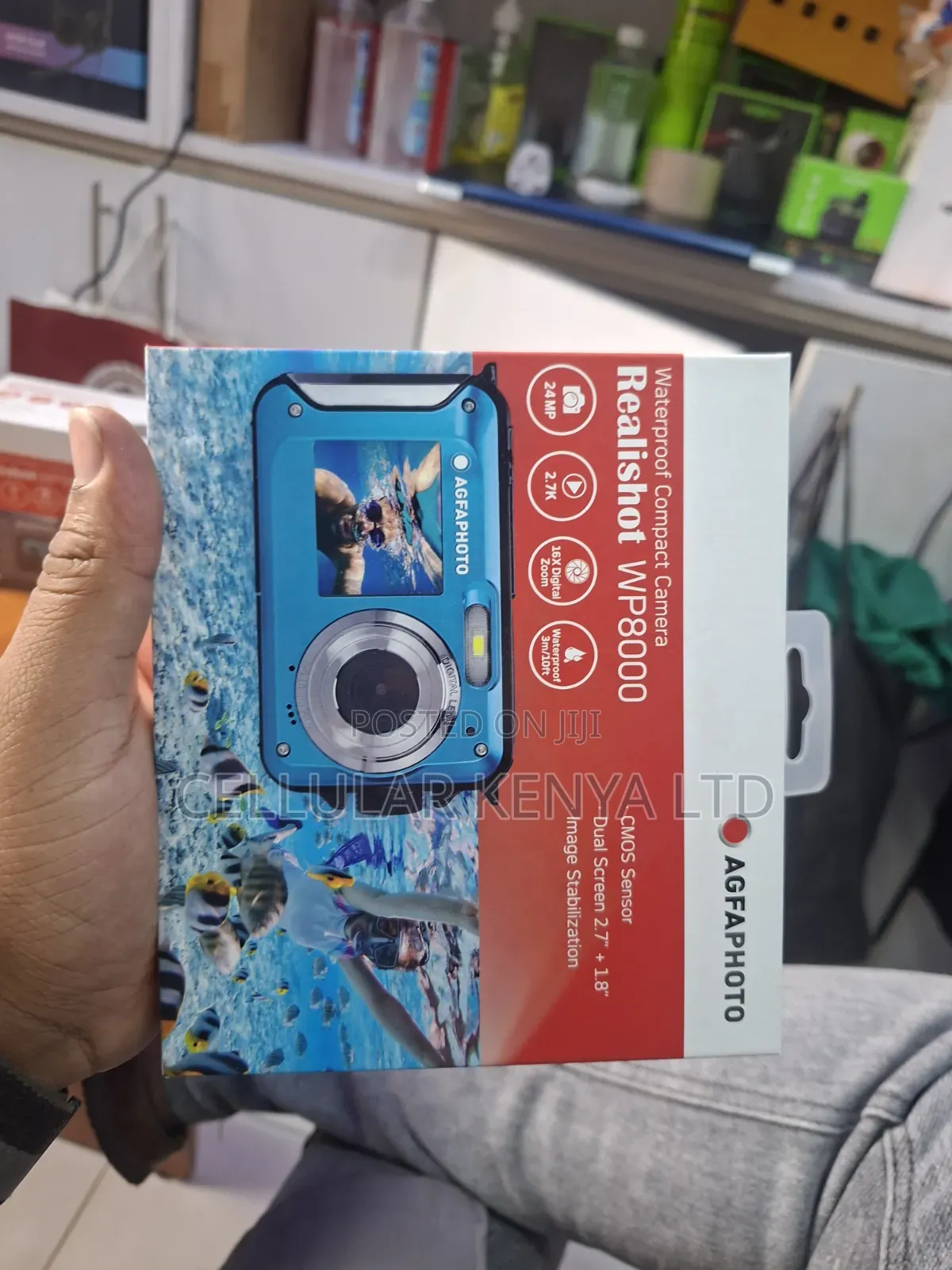Agfa Photo Realishot WP8000 Waterproof Compact Camera