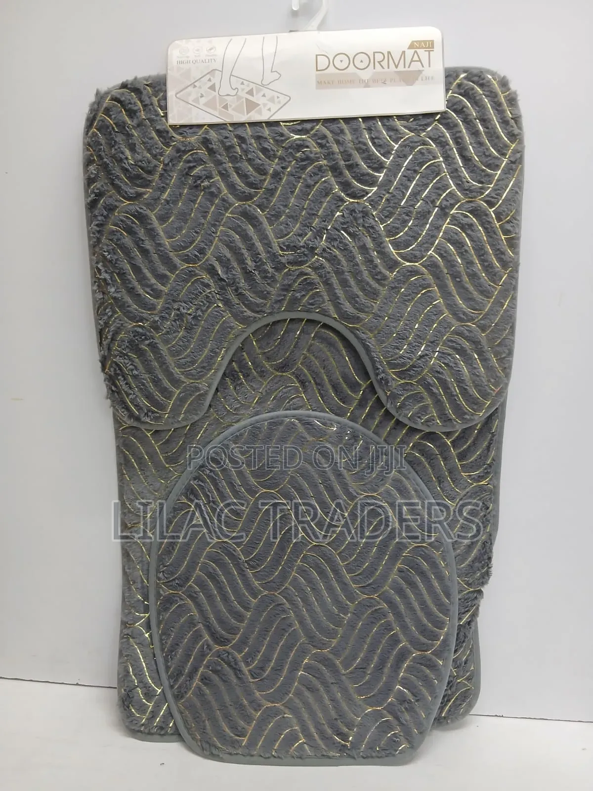 3-in-1 Toilet Mat Set Alp