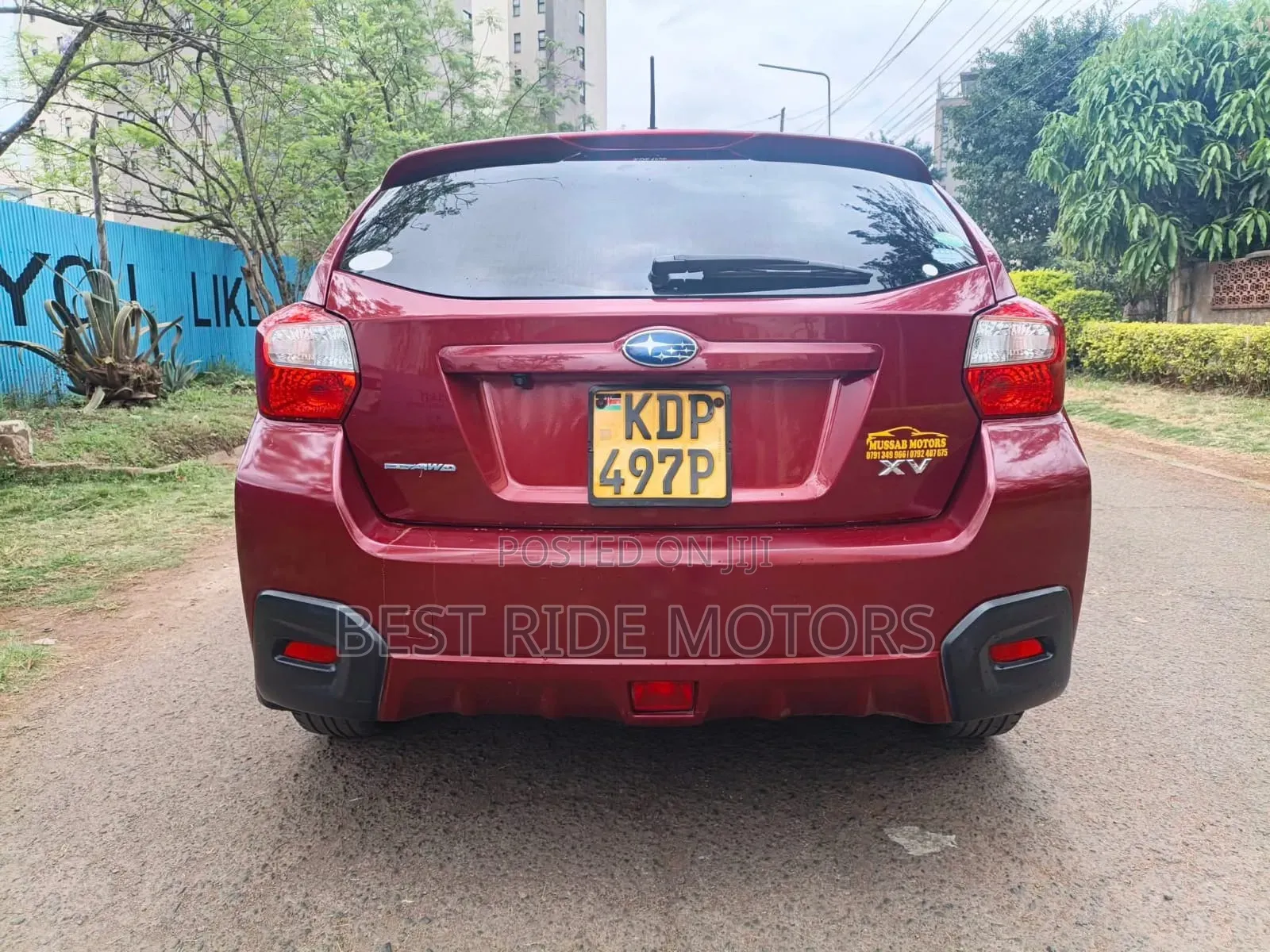Subaru XV 2016 Red