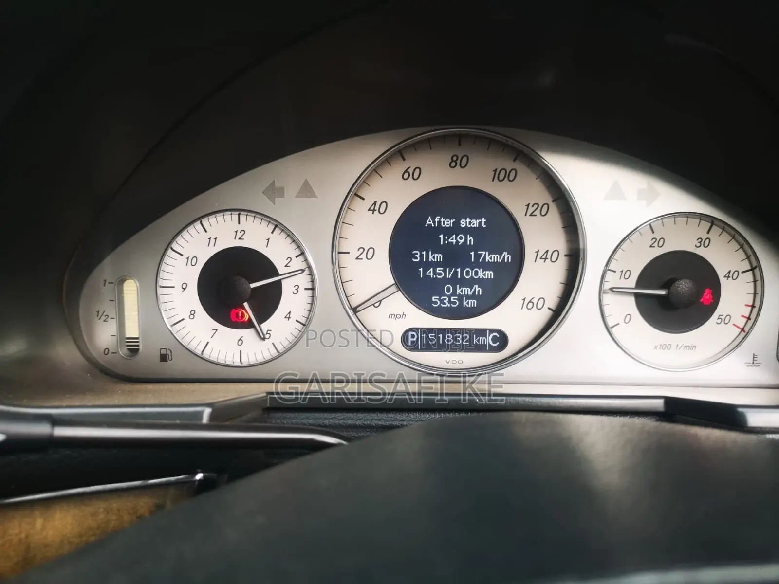 Mercedes-Benz E280 2008 Black