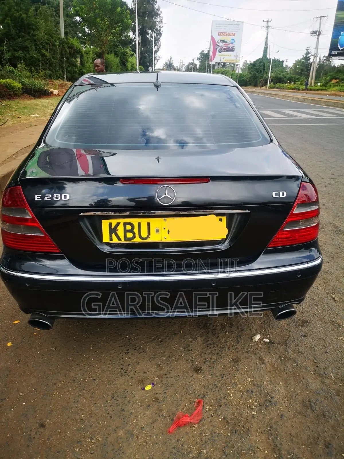 Mercedes-Benz E280 2008 Black