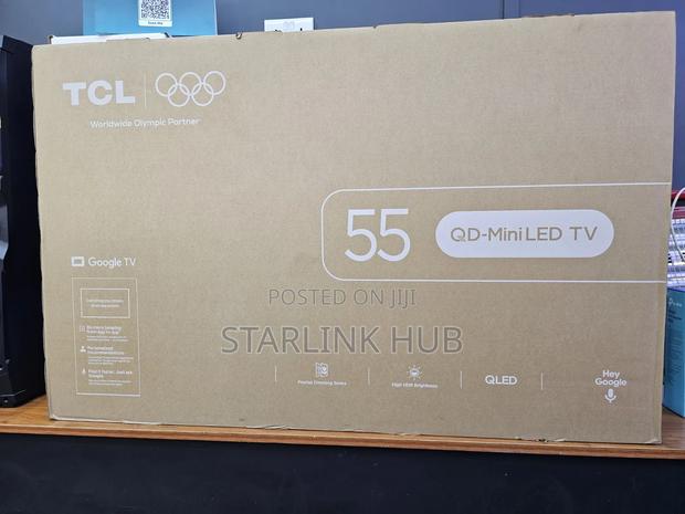 TCL 55P8L 55-Inch 4K UHD Featuring QD-Mini Quantum Dot Technology - main view