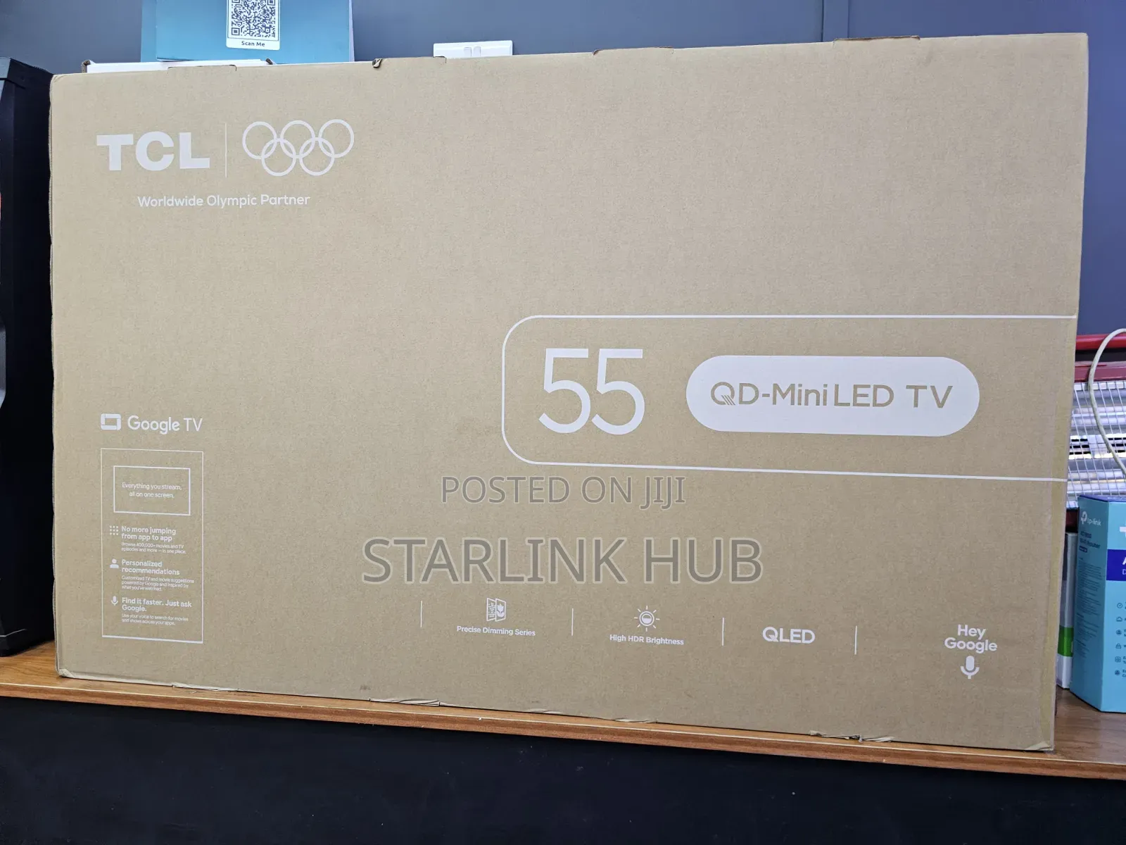 TCL 55P8L 55-Inch 4K UHD Featuring QD-Mini Quantum Dot Technology