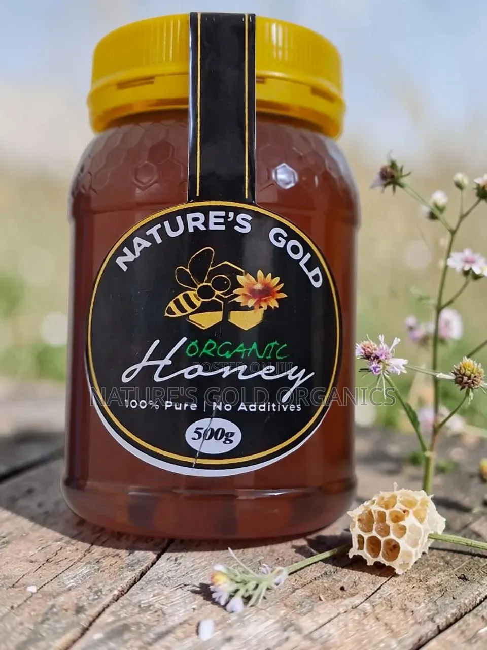 500g Premium Organic Honey