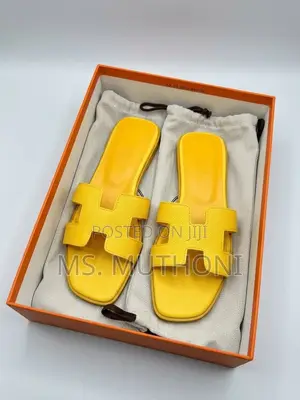 Fully Boxed Hermes Ladies Sandals Size 37-42
