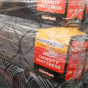 3x6 6 Inch Plain High Density Mattress Morning Glory