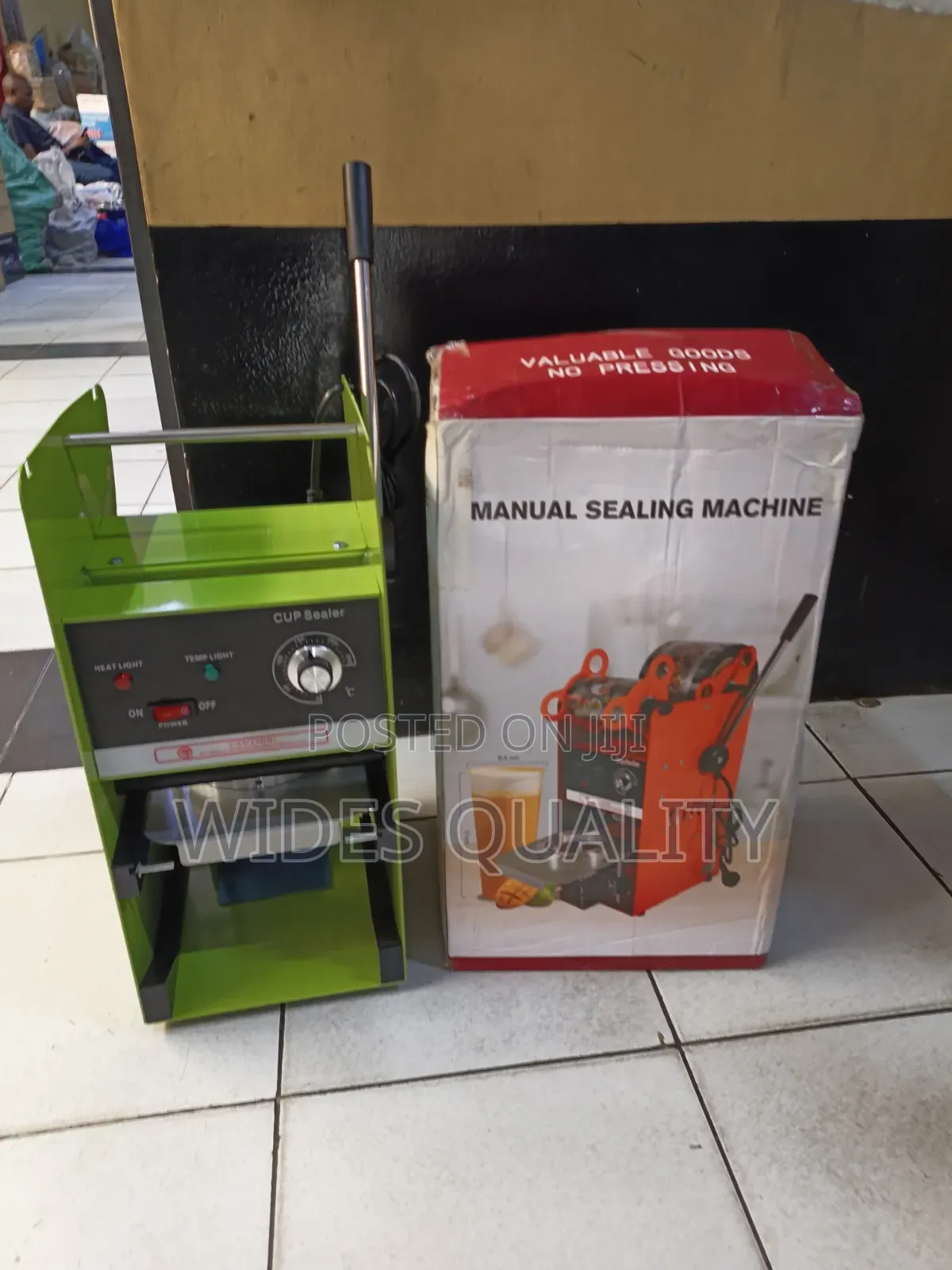 Hand Press Manual Cup Sealing Machine