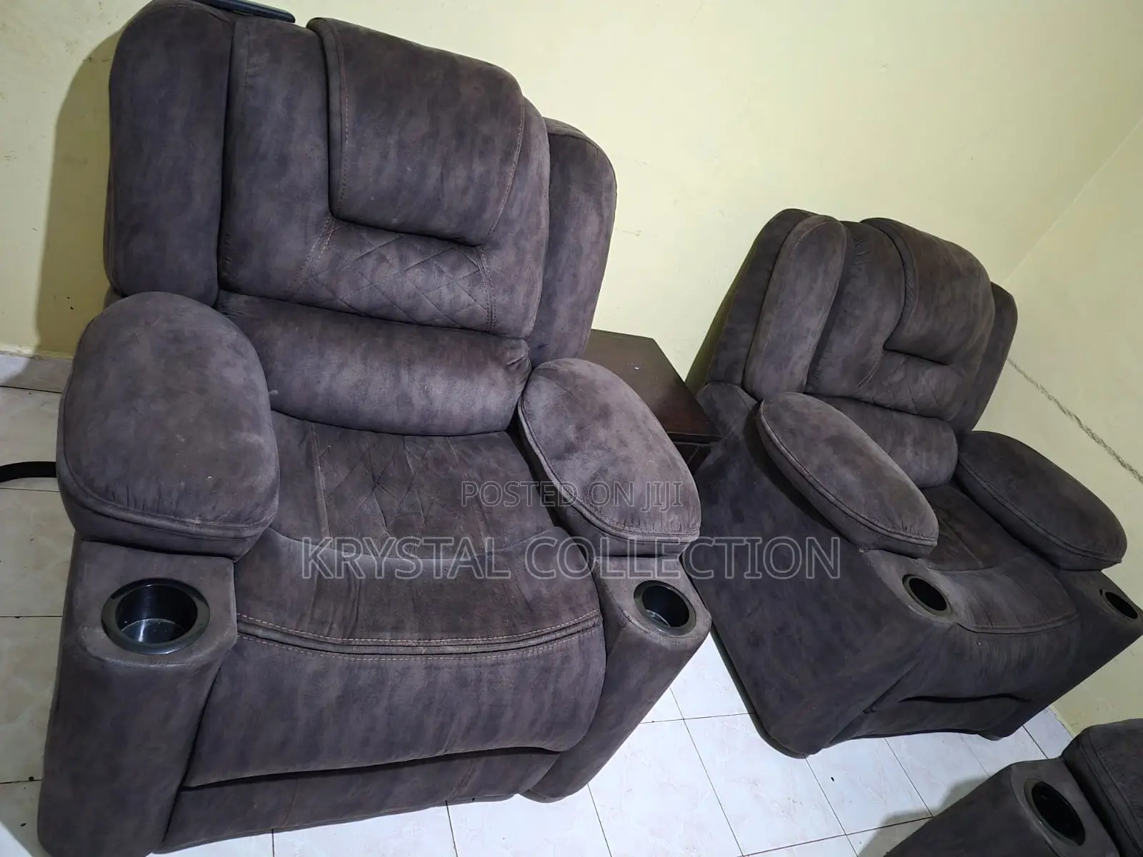 Semi Recliner- 5 Sofa Set