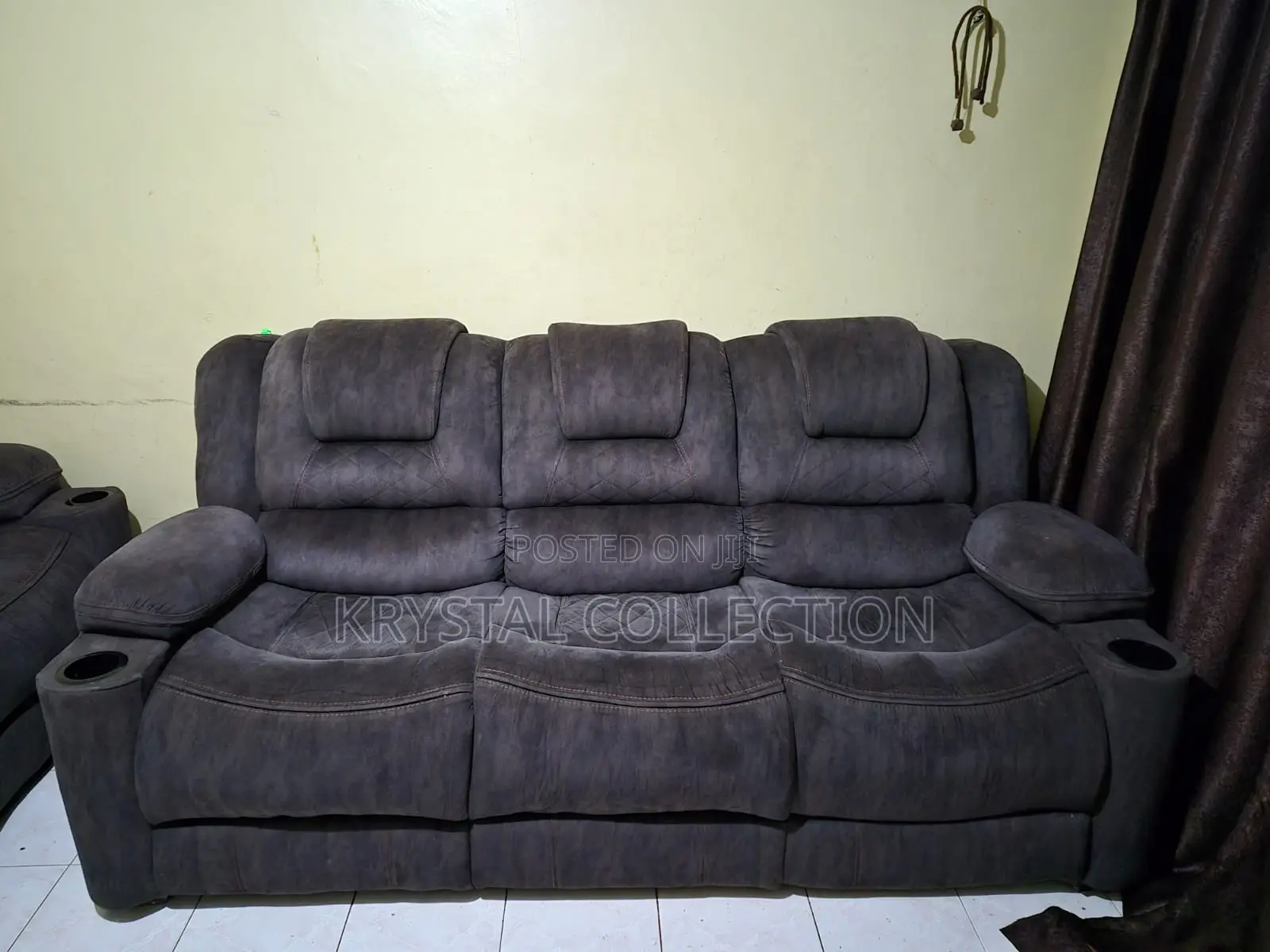 Semi Recliner- 5 Sofa Set
