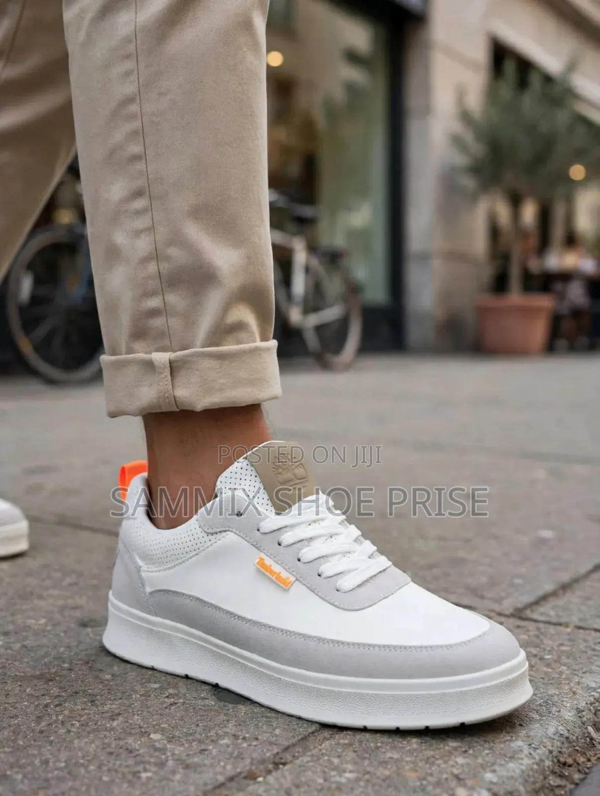 Timberland White Casuals