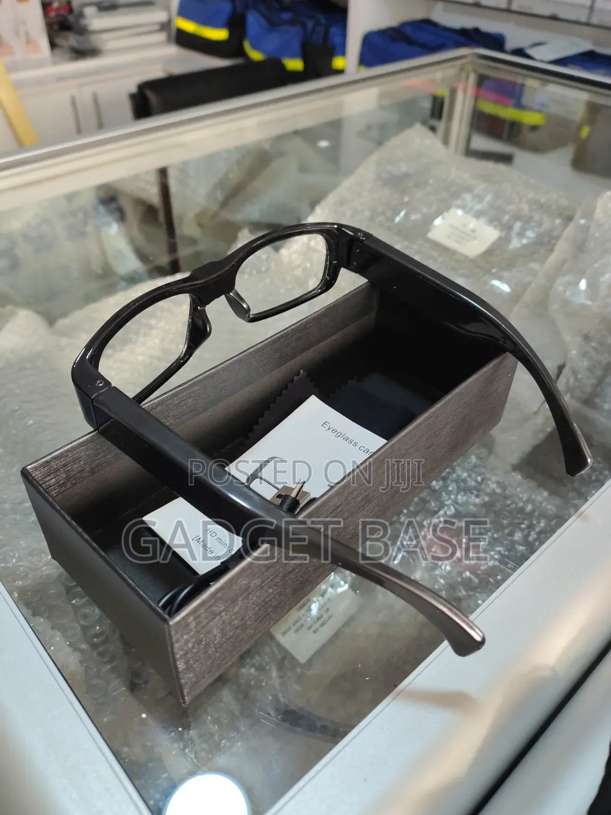 HD Mini Camera Glasses With USB Charging Cable